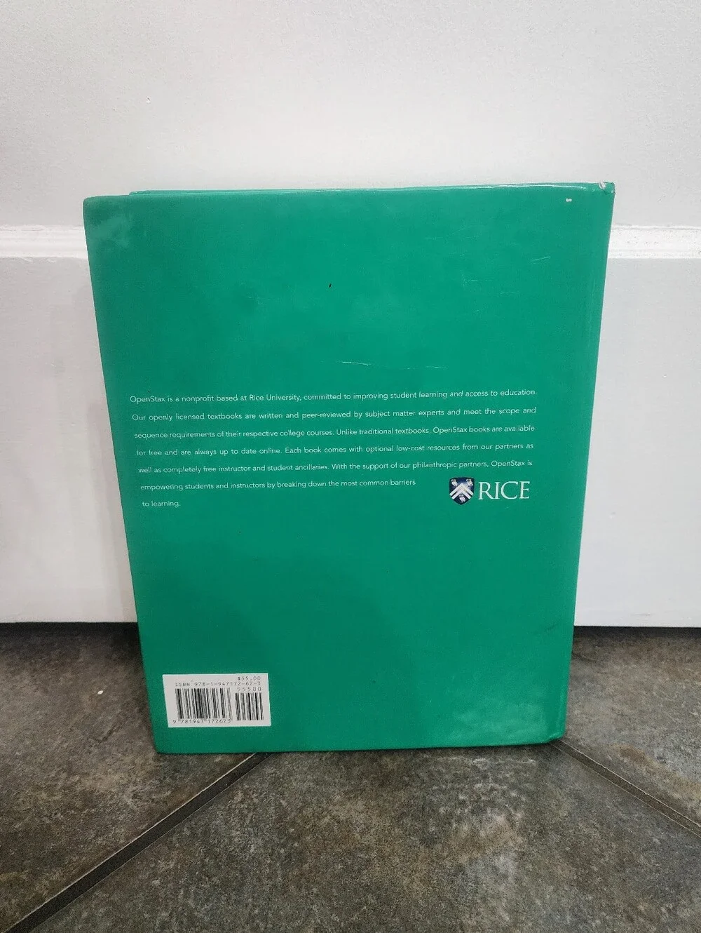 Openstax Chemistry 2e Rice University 2019 Hardcover Science Textbook